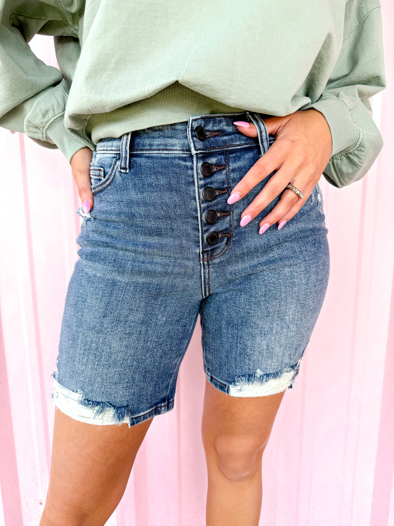 Allison Button Up Shorts