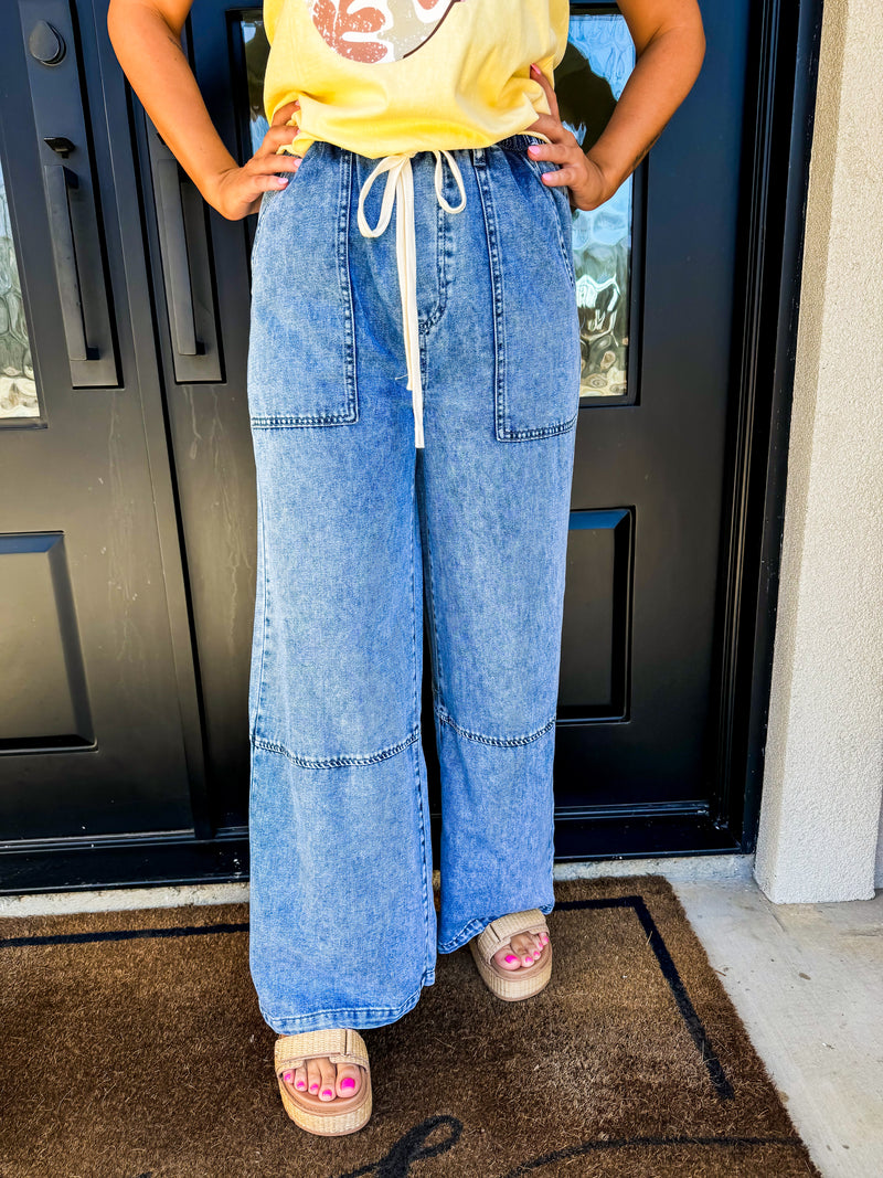 Callie Denim Pants