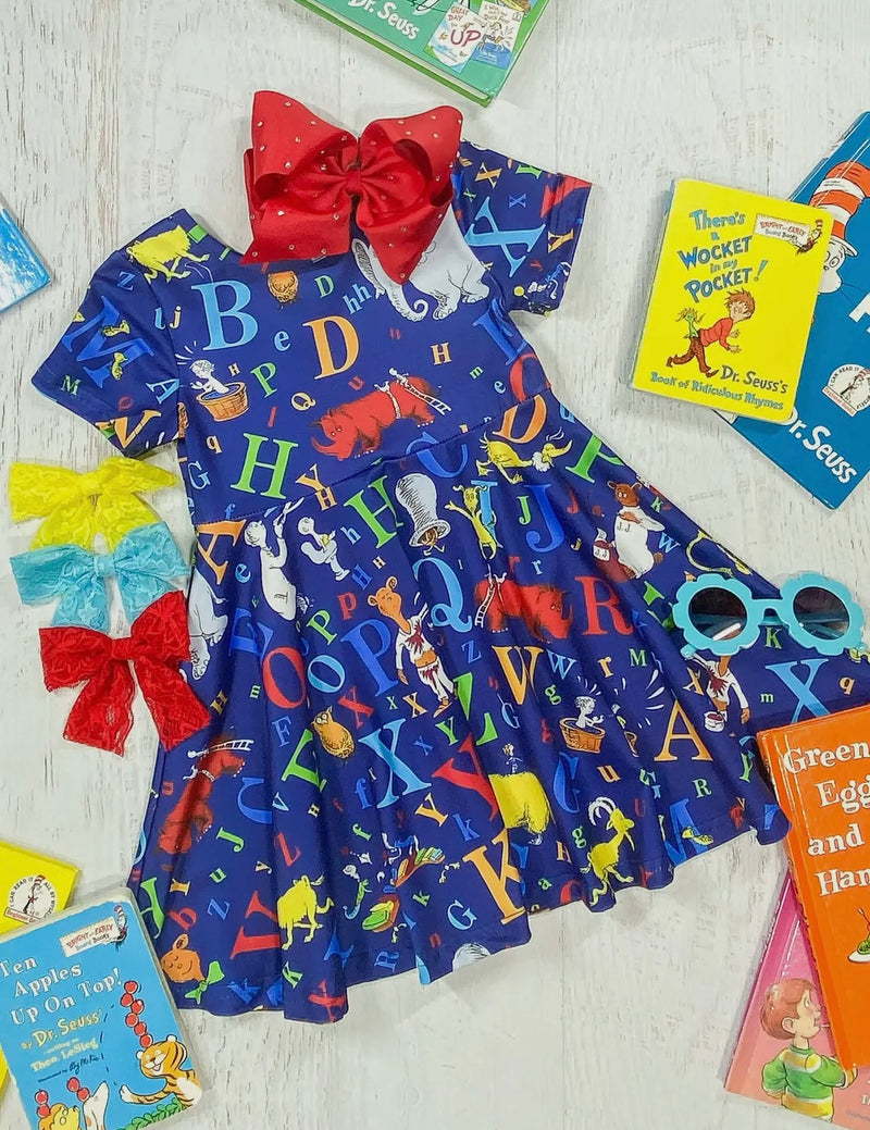 ABC Seuss Twirl Dress