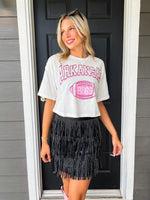 Arkansas Razorback Cropped Tee