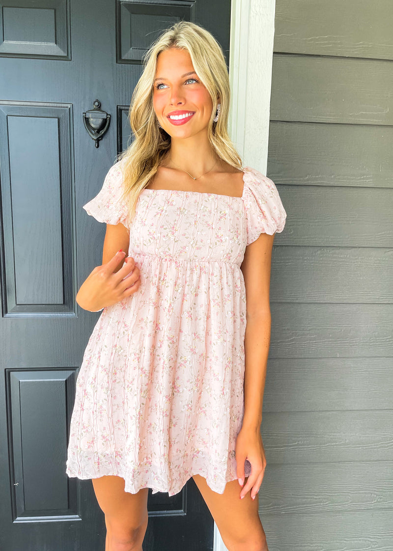 Smocked Floral Romper