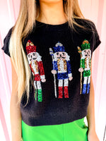 Nutcracker Sweater Vest