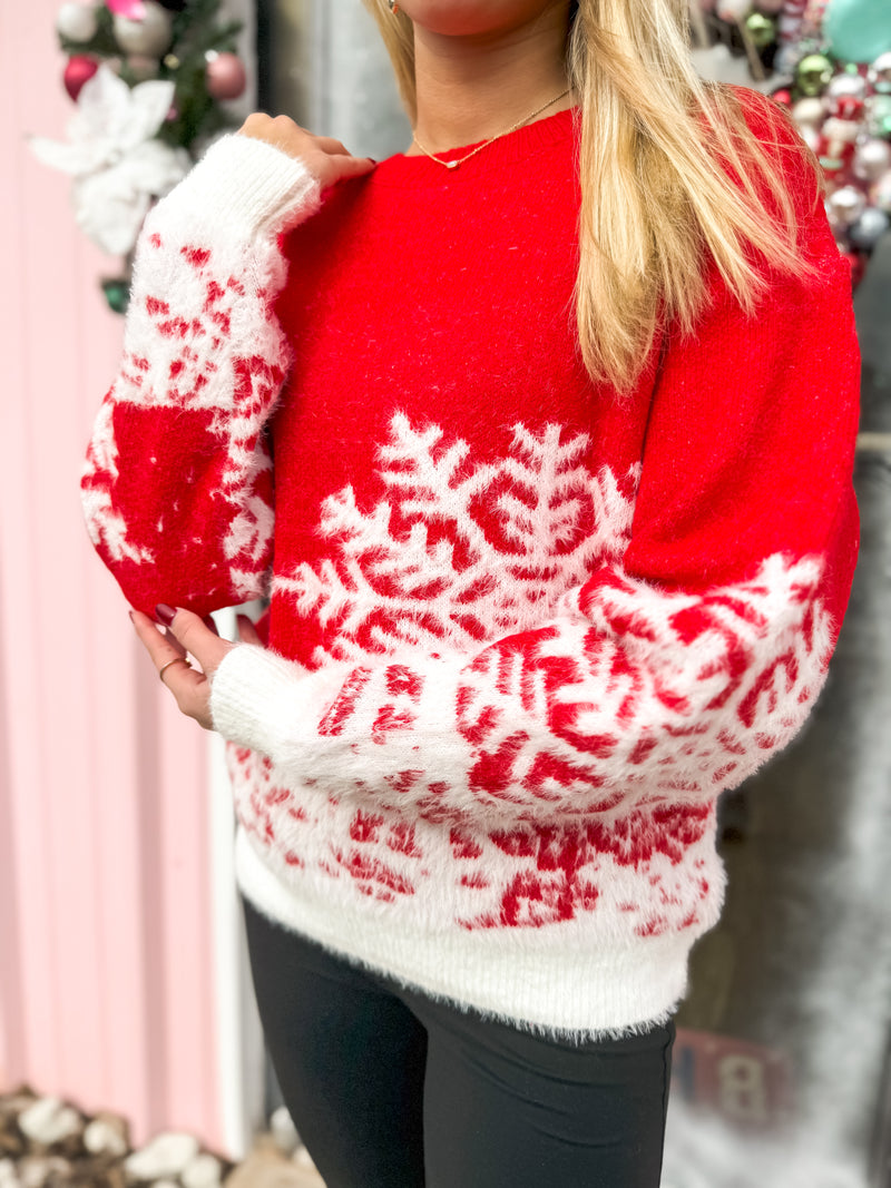 Christmas Snowflake Sweater