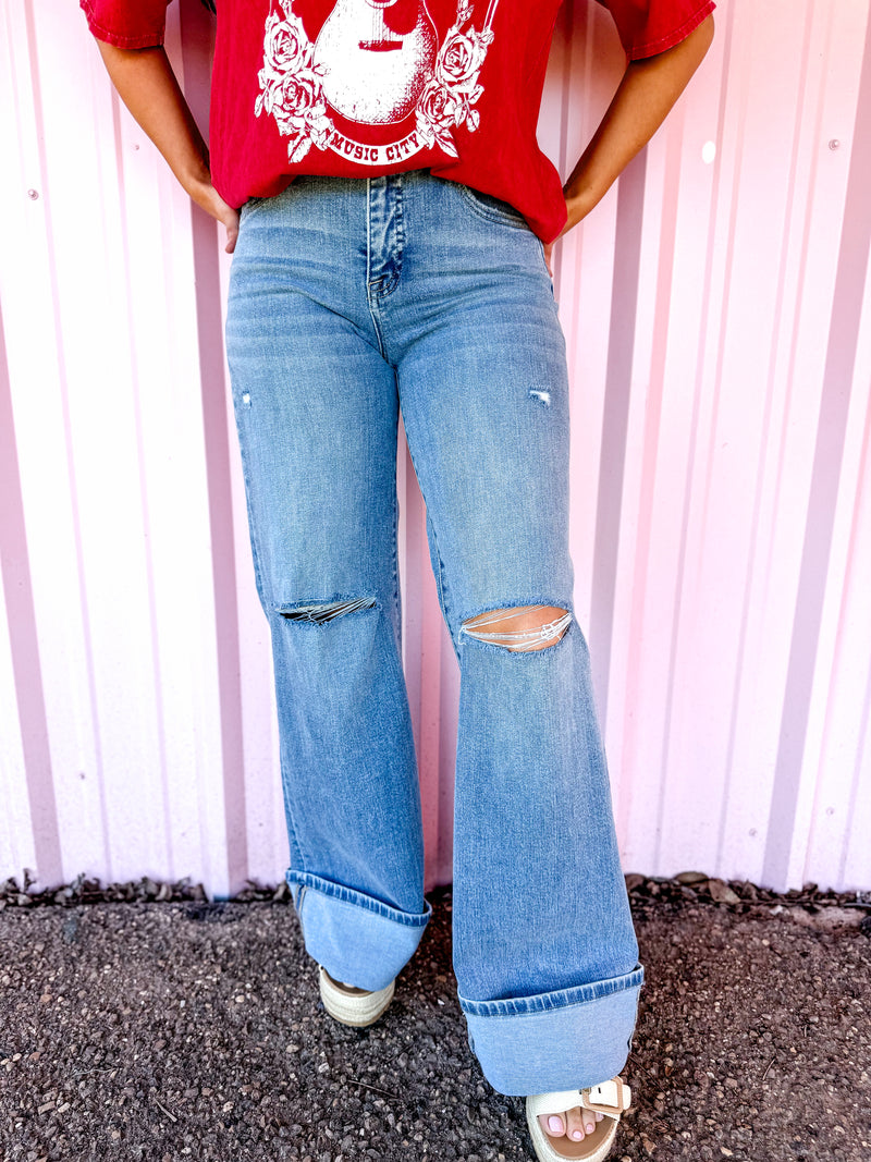 Langley Cuffed Jeans