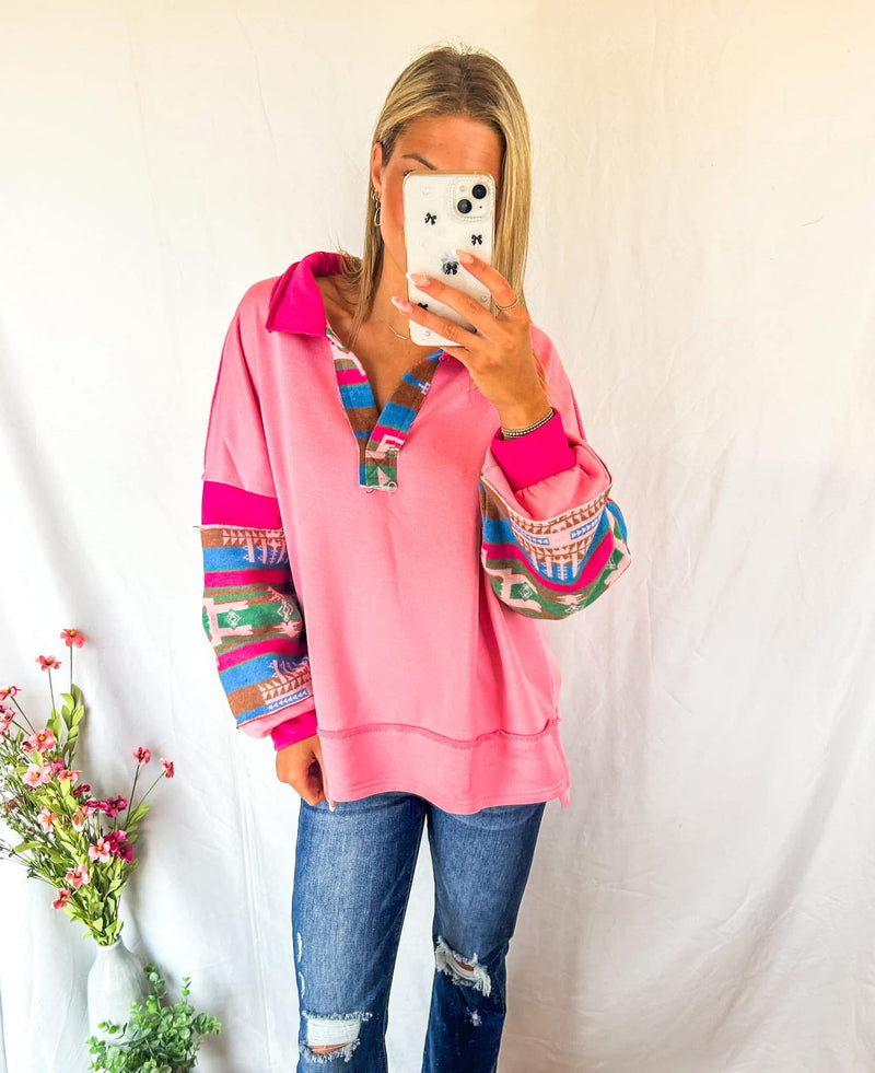 Shannon Aztec Top